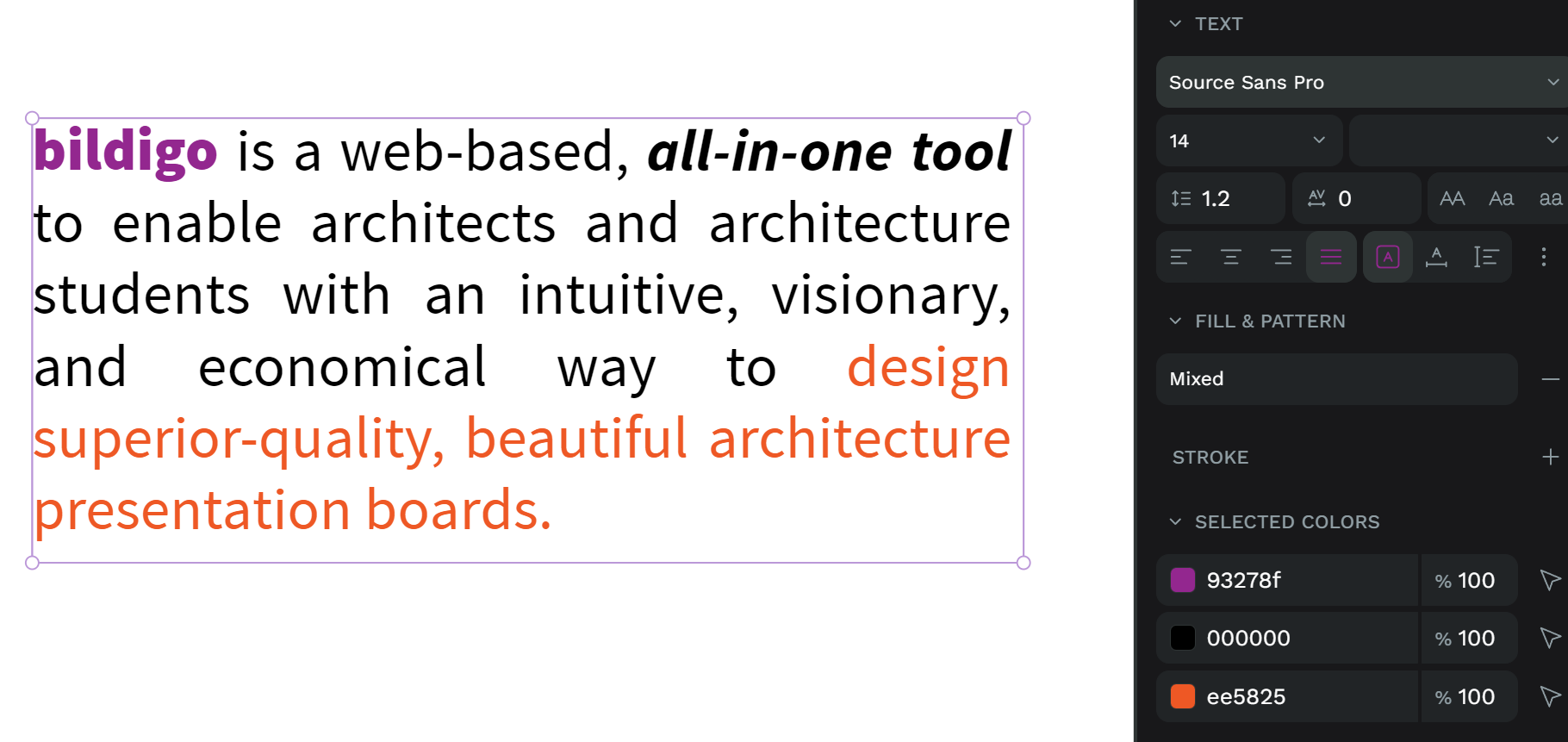 editing text